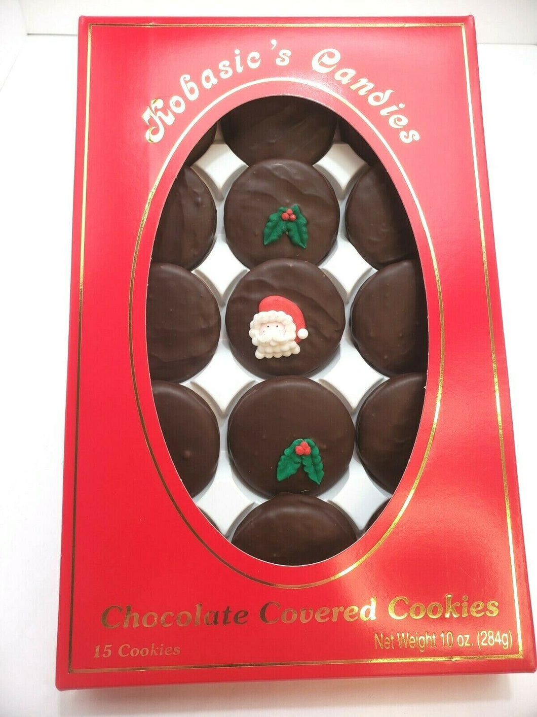 15 Chocolate Covered Oreo Cookies 3 with Seasonal Holiday Decorations 12 Plain